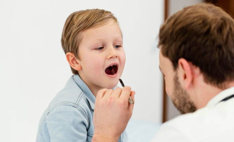 amigdalita la copii simptome tratament