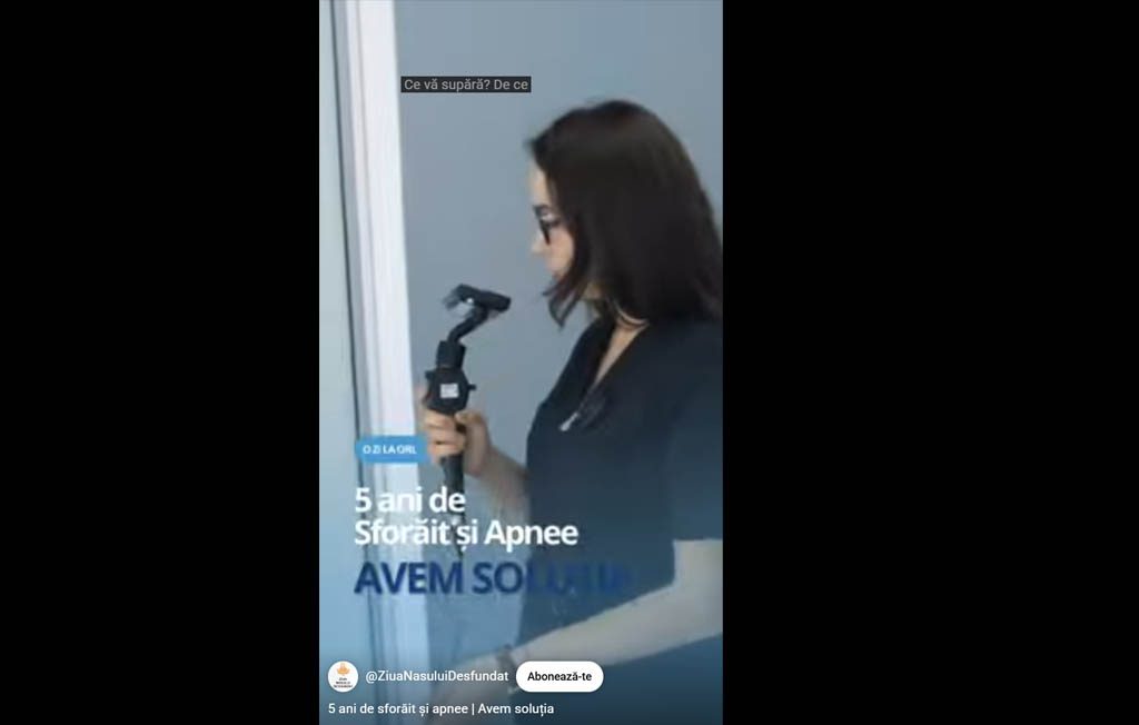 5 ani de sforăit și apnee | Avem soluția