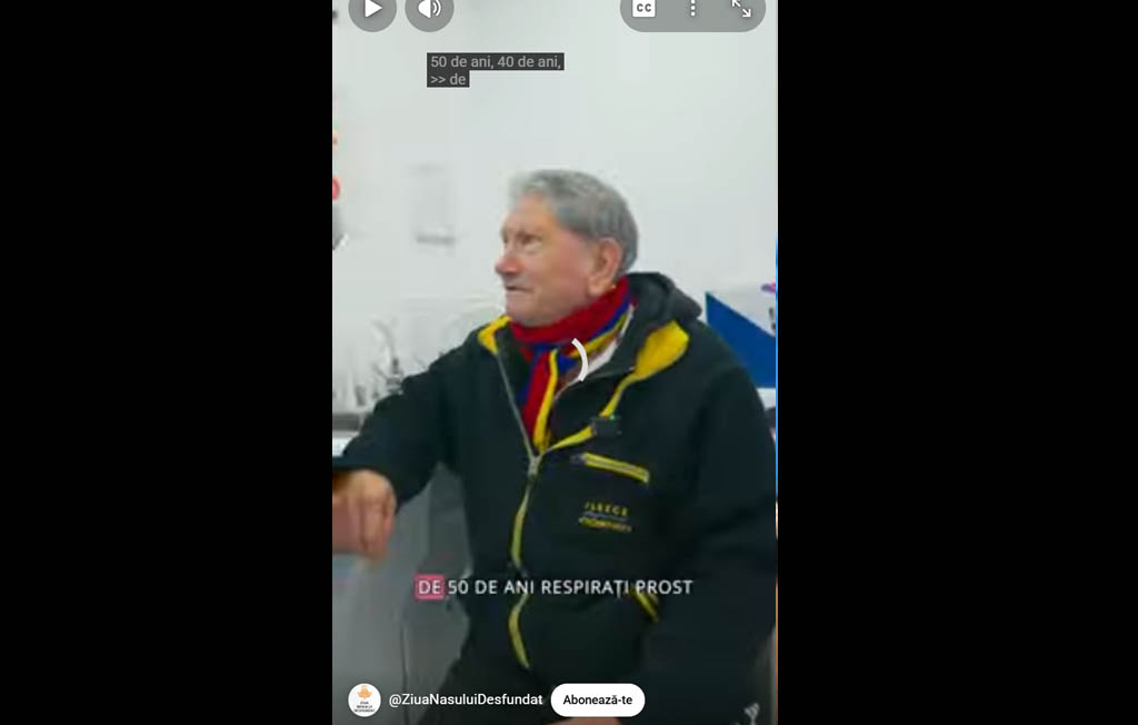 Nas desfundat după 50 de ani de probleme