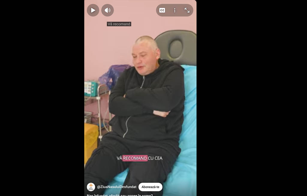 Nas înfundat, sforăit sau apnee în somn? 