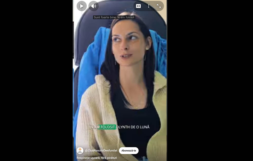 Respirație ușoară, fără picături