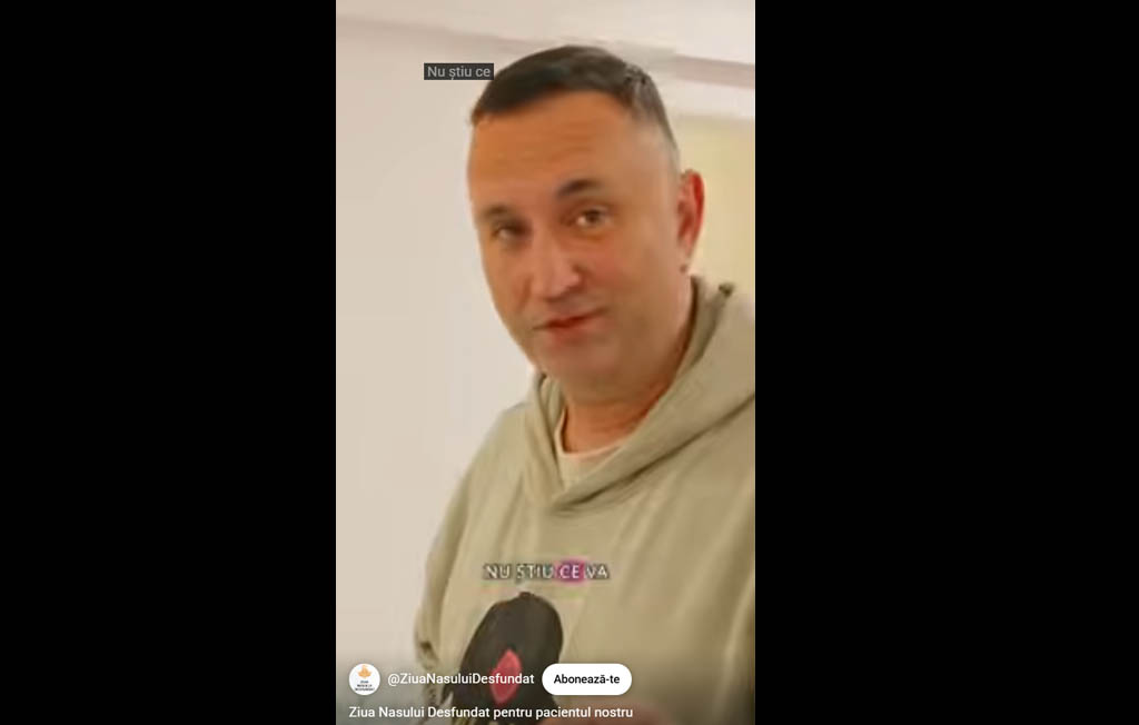 Ziua Nasului Desfundat pentru pacientul nostru
